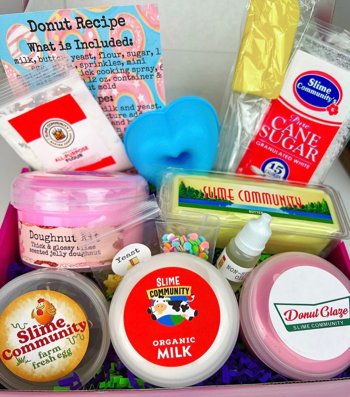 Slime Baking Kit-Lucky Charms Donut Kit