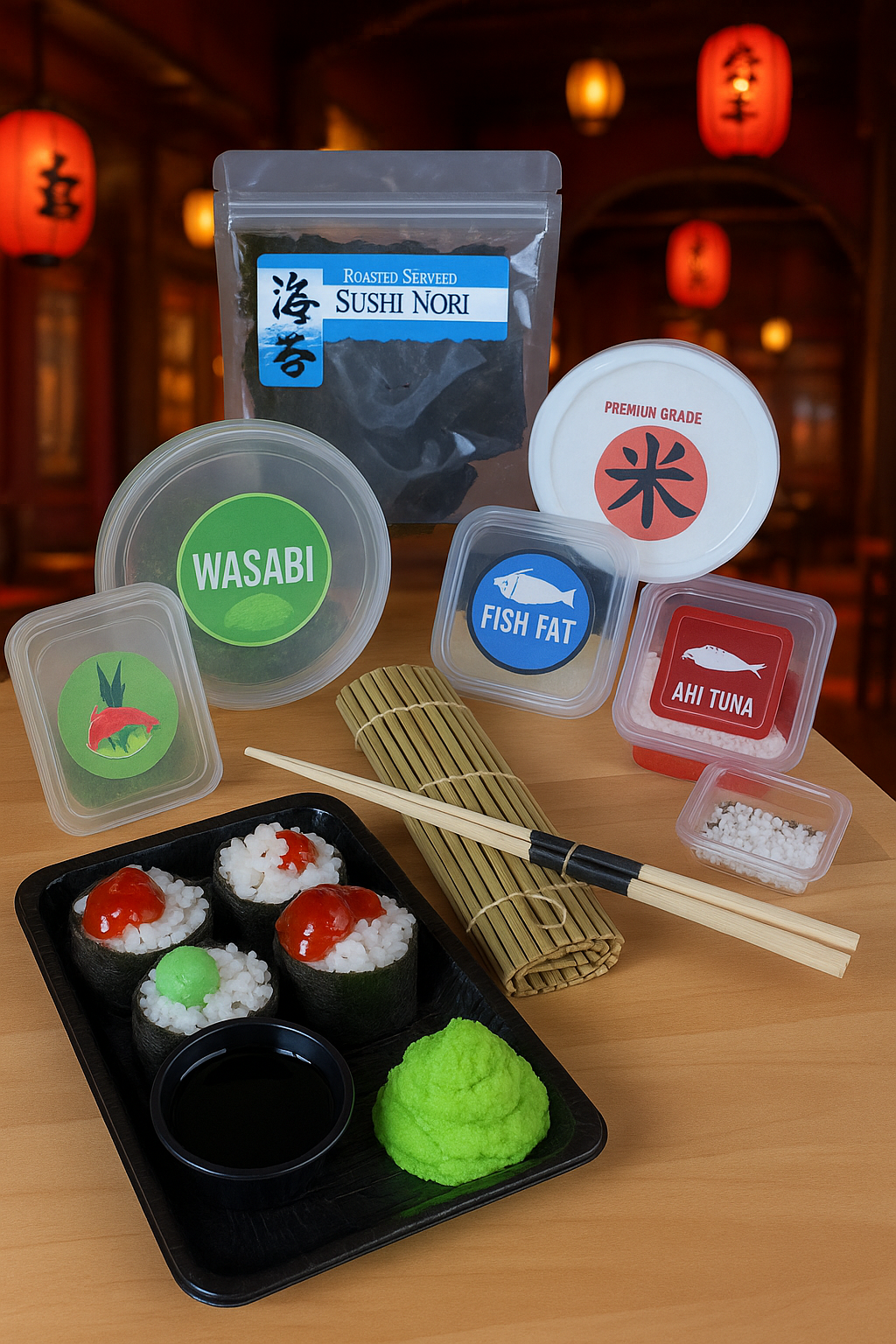 Slime Baking Kit-Sushi