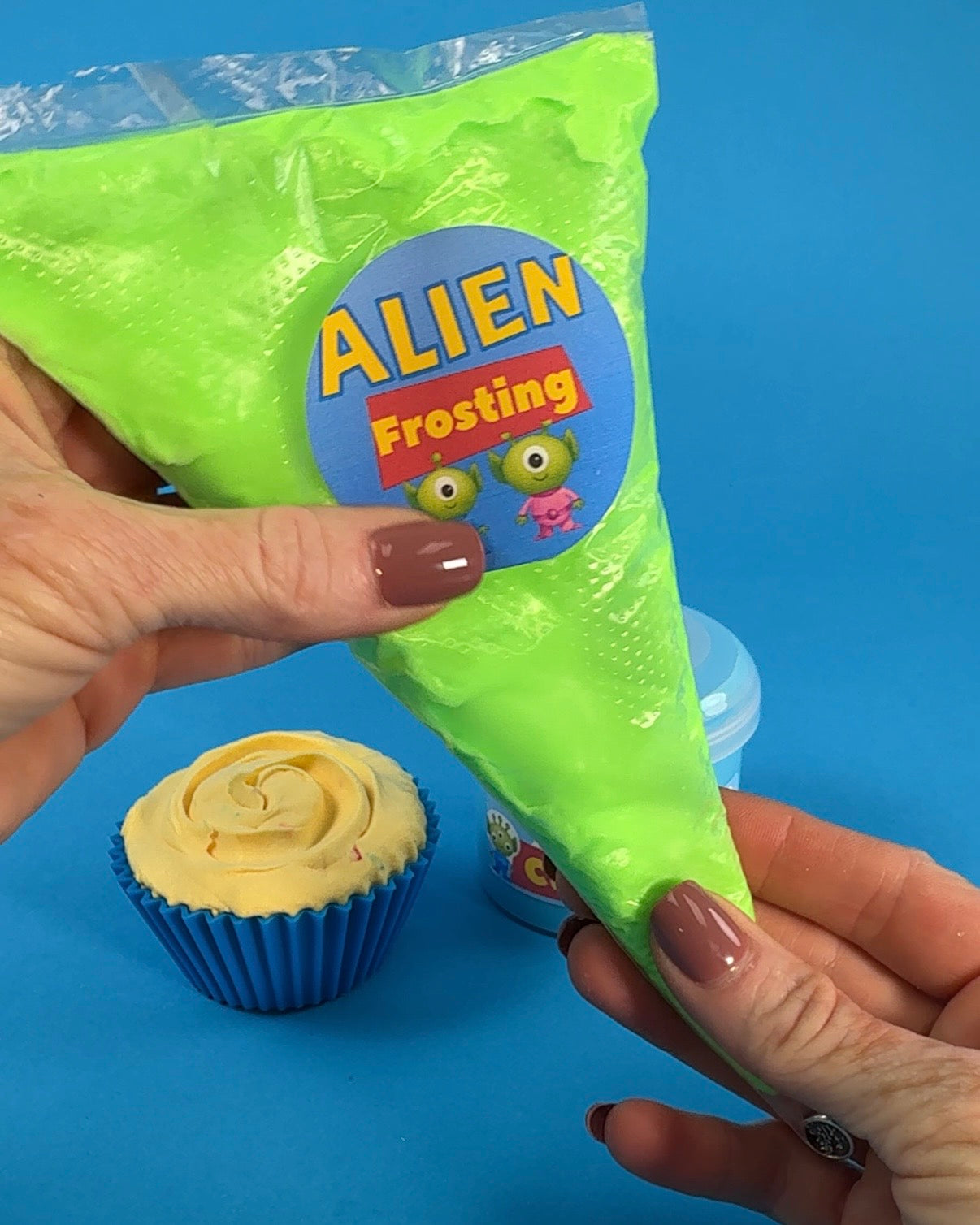 Slime Baking Kit-Alien Cupcake