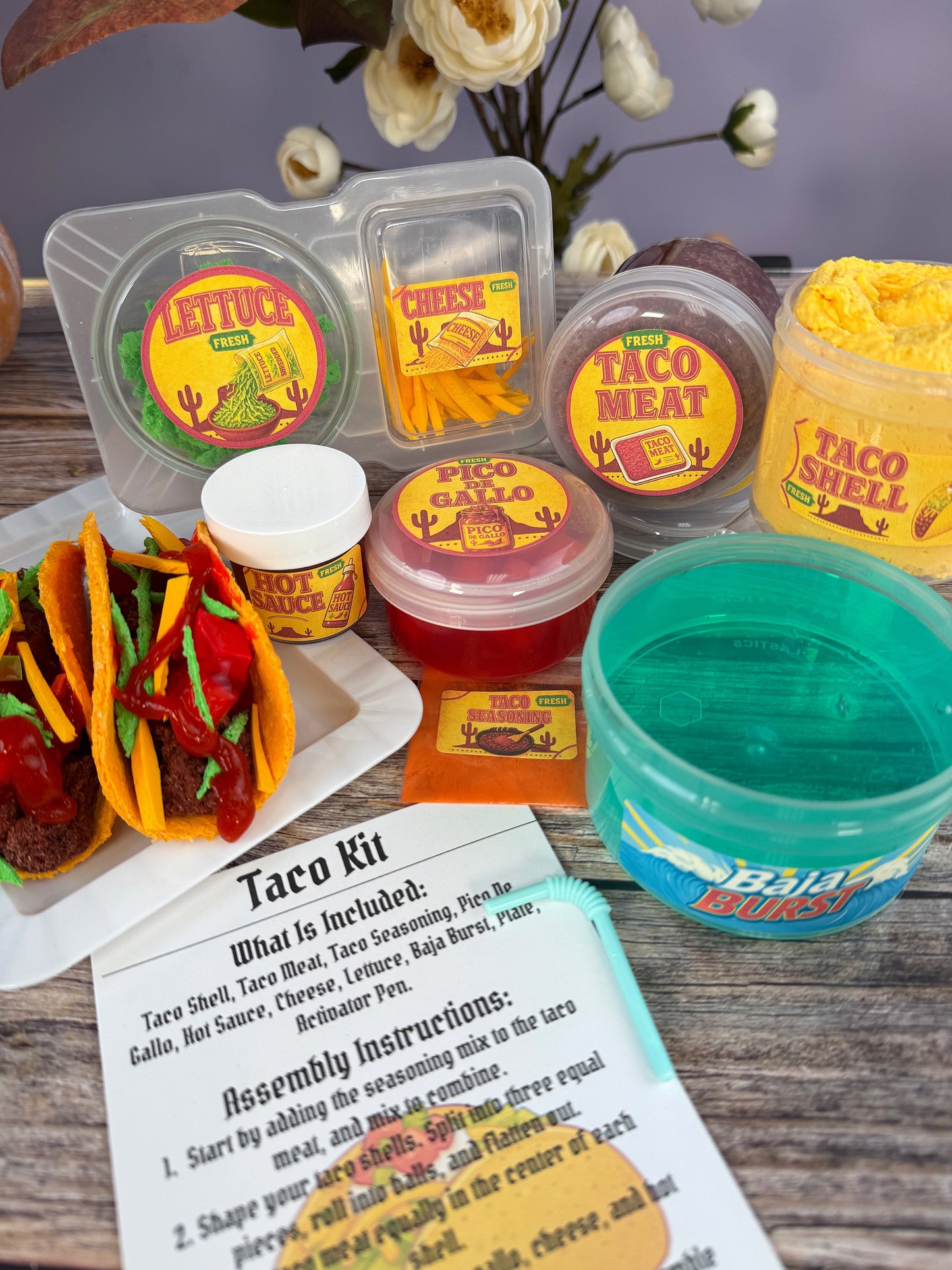 Slime Baking Kit-Taco Kit