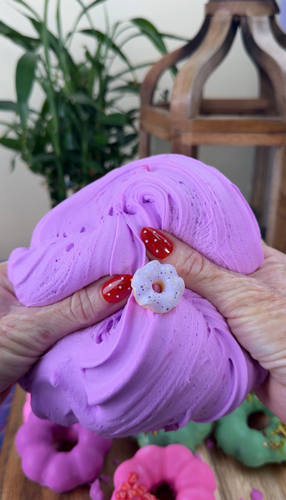 Ube Mochi Donuts