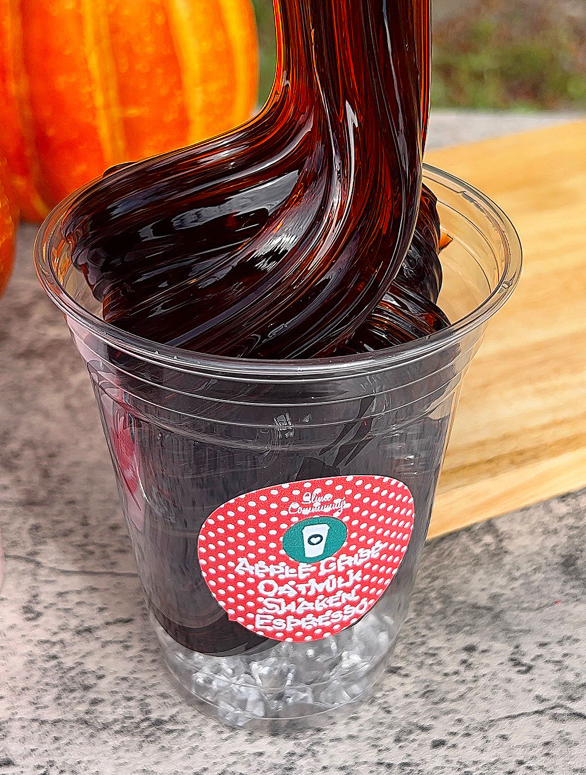 Apple Crisp Oatmilk Shaken Espresso