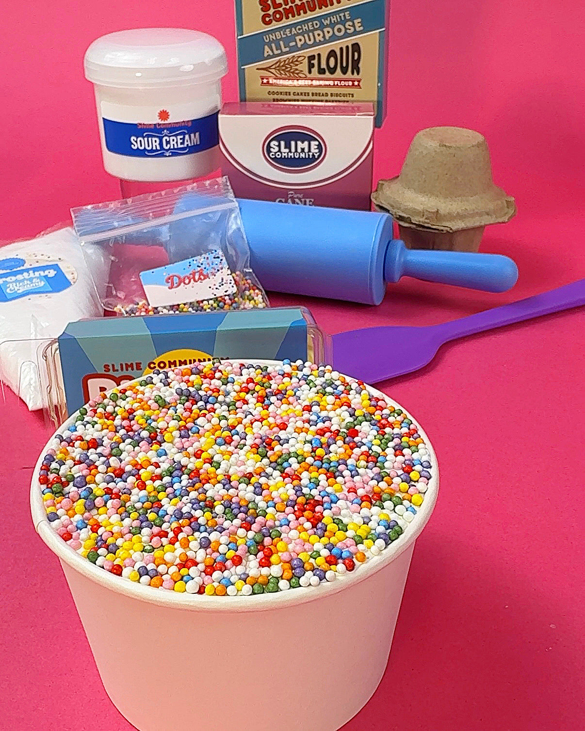 Slime Baking Kits-Dots Cake
