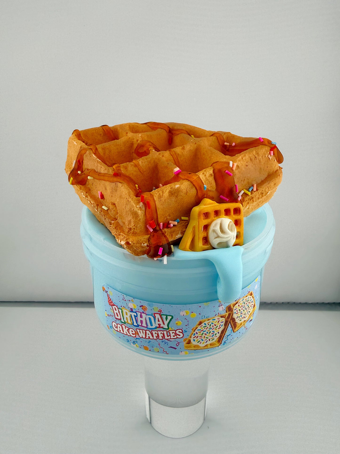 Birthday Cake Waffles