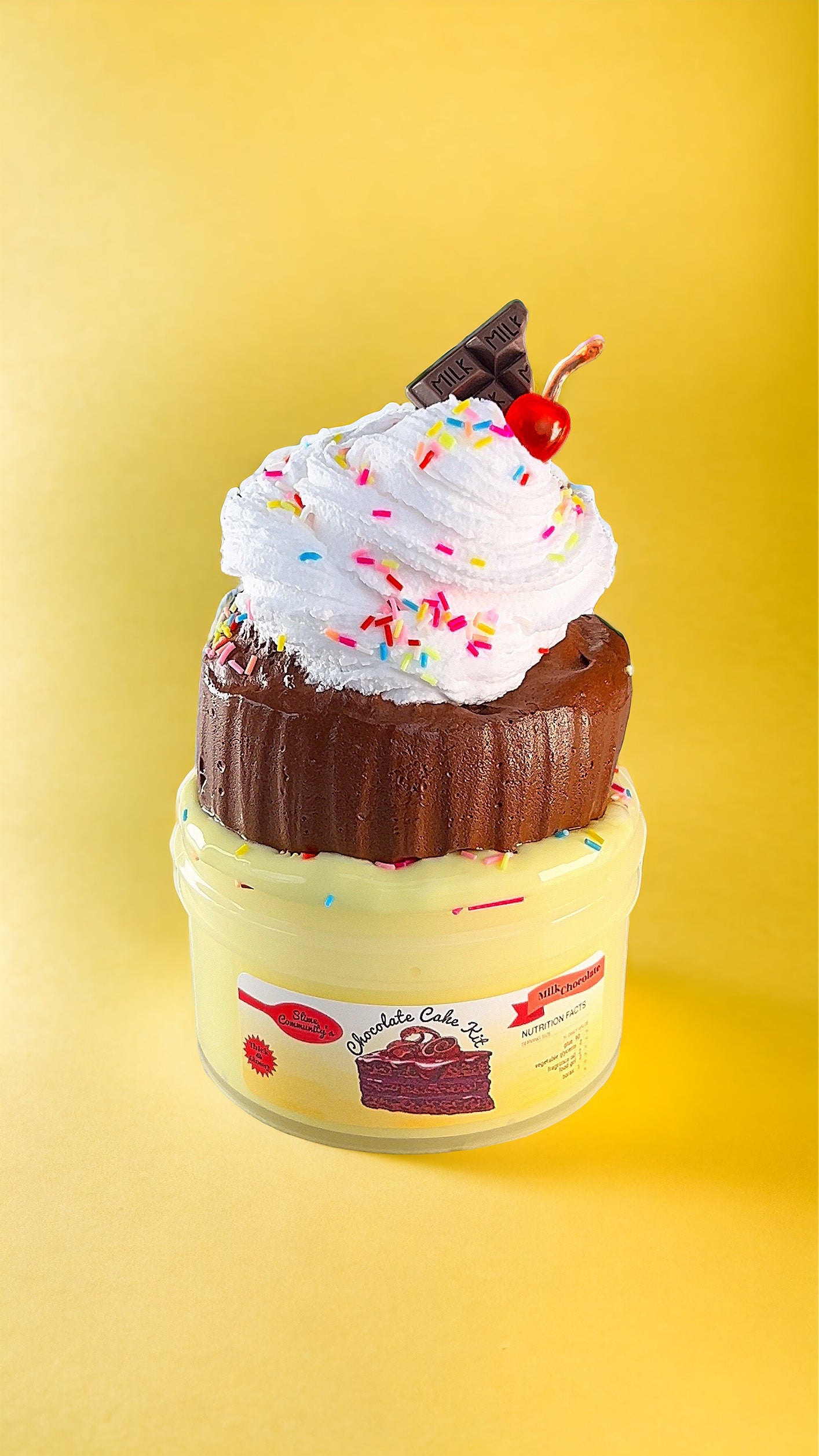 Slime Baking Kit-Chocolate Cake Kit