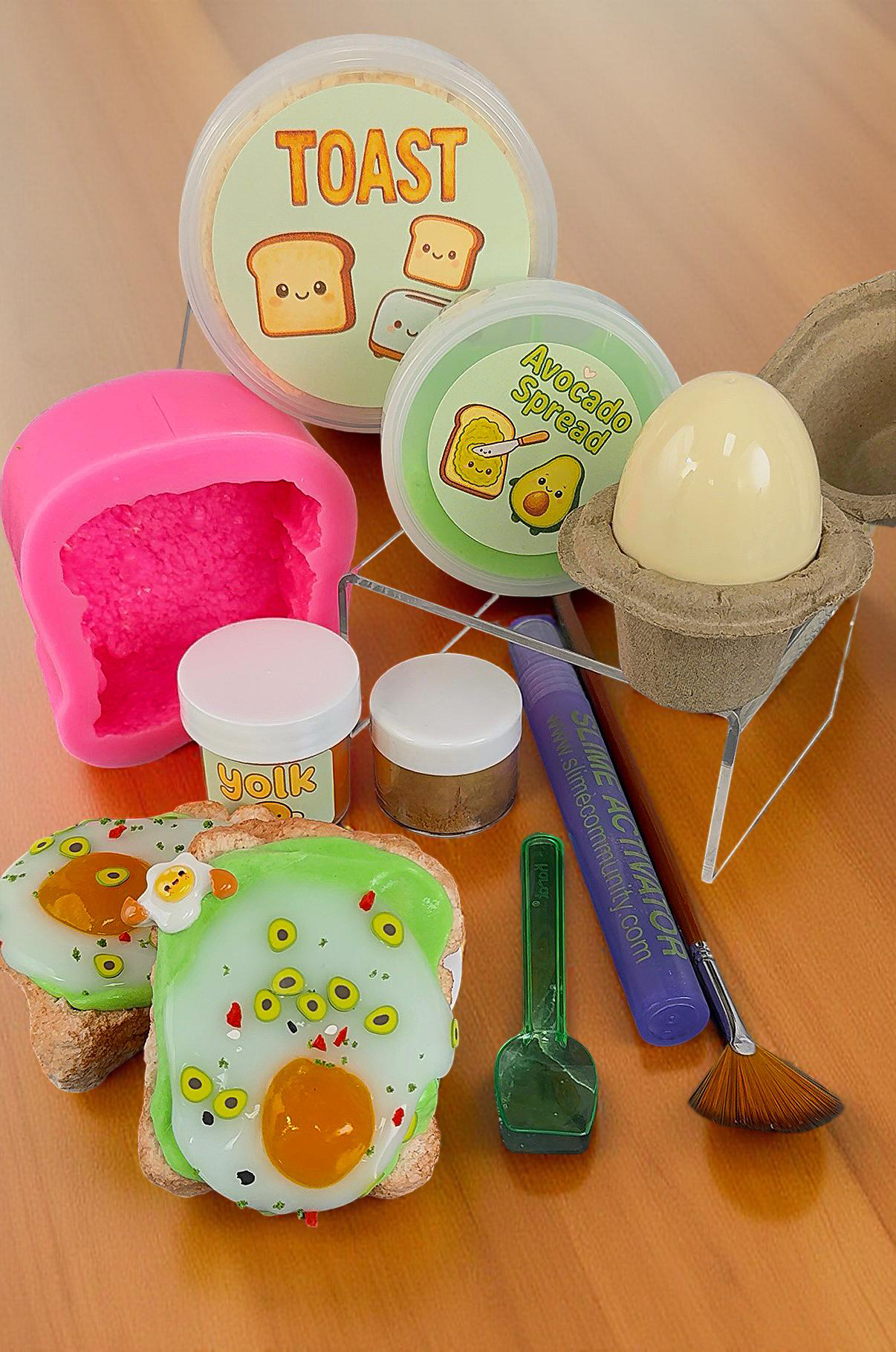 Slime Baking Kit-Avocado Toast