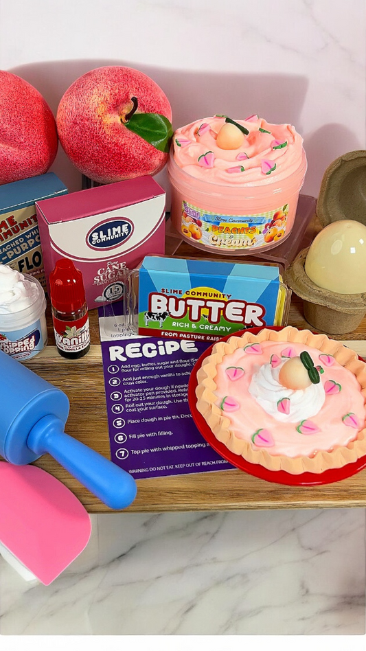Slime Baking Kit-Peaches & Cream