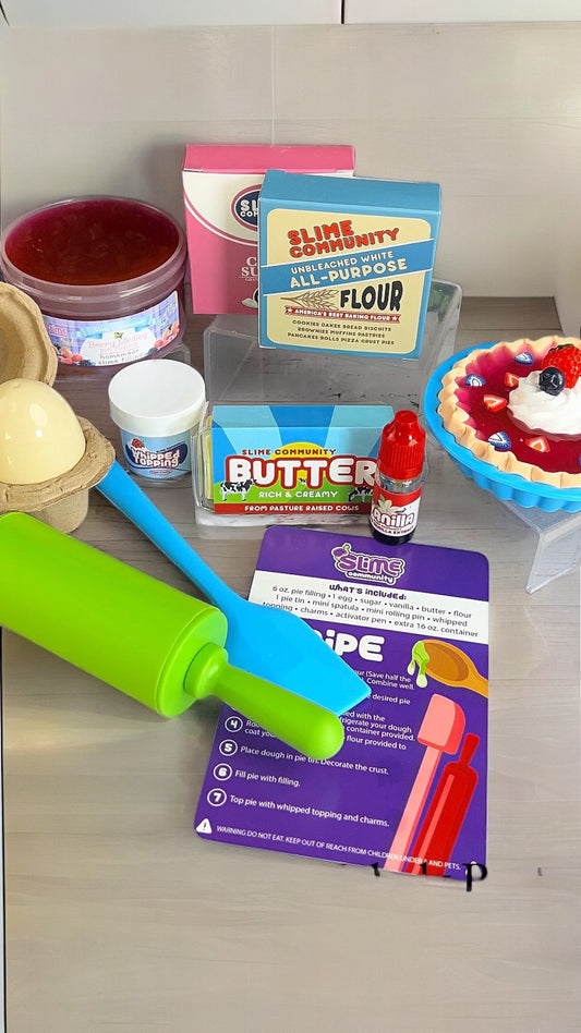 Slime Baking Kit-Mixed Berry Pie