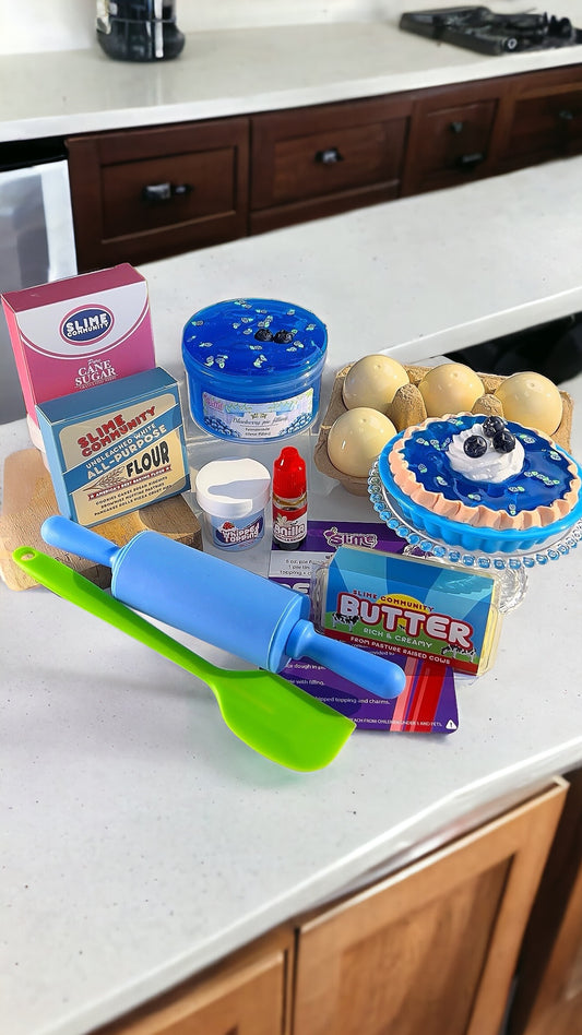 Slime Baking Kits-Blueberry Pie Kit