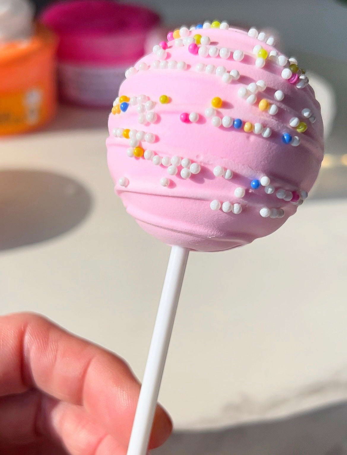 Starbucks Birthday Cake Pop