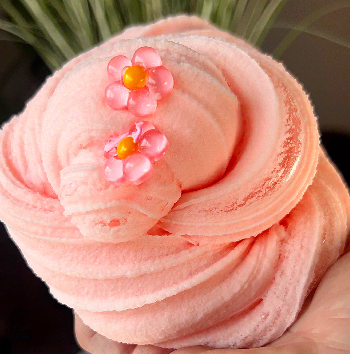 Flip Flops Icee Slime with clay DIY 6 oz. Jar