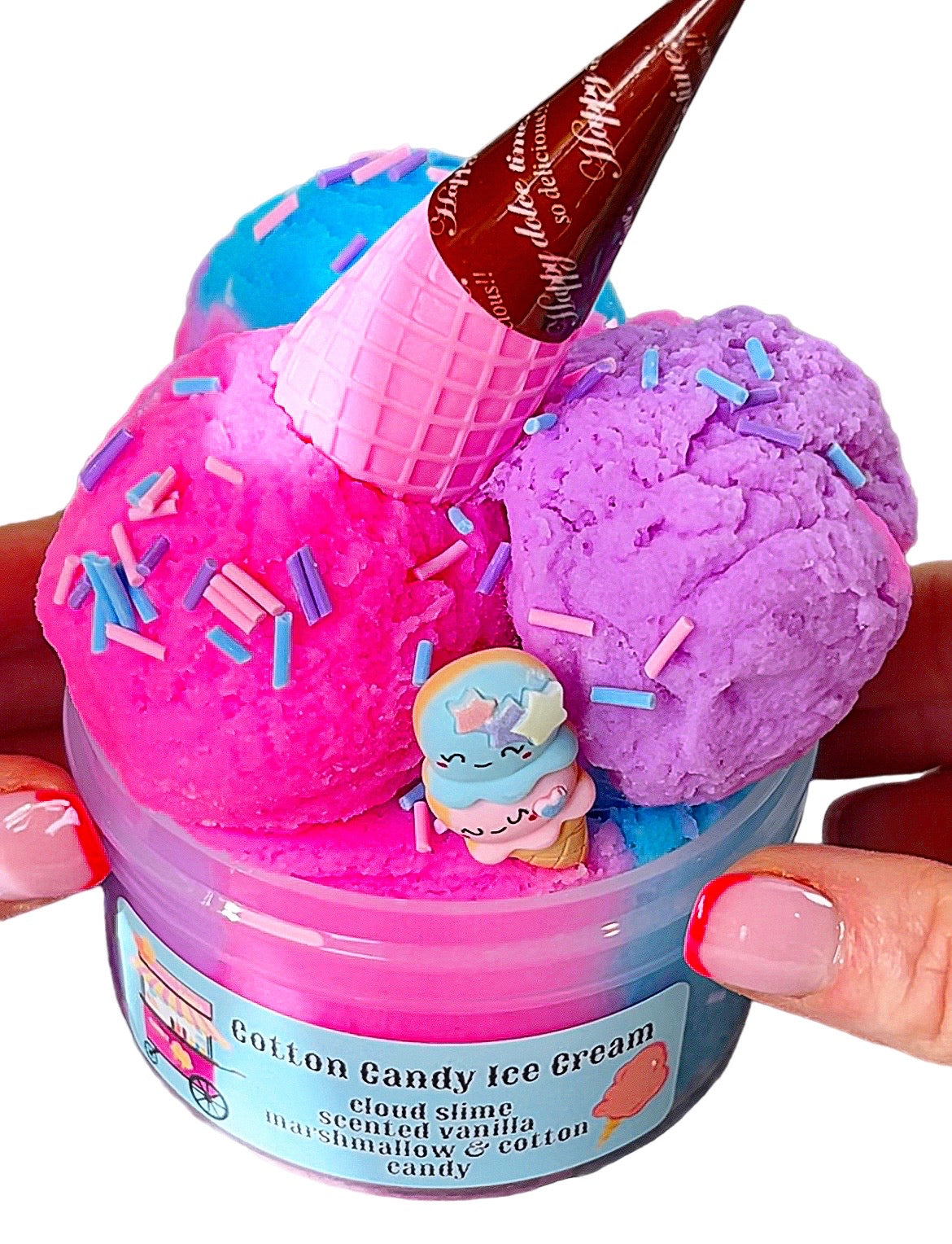 Cotton Candy Ice Cream Slime Community