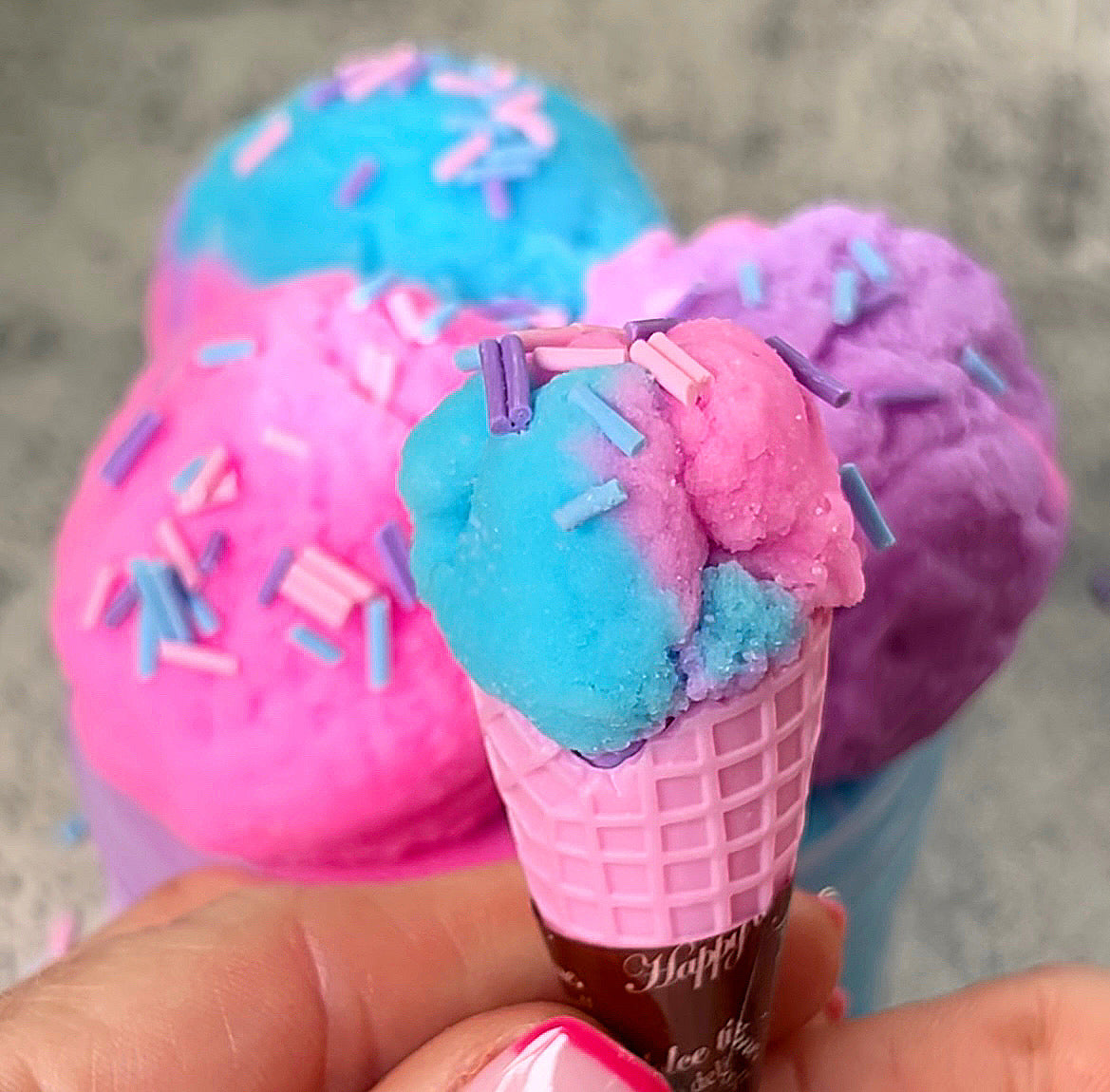 Cotton Candy Ice Cream