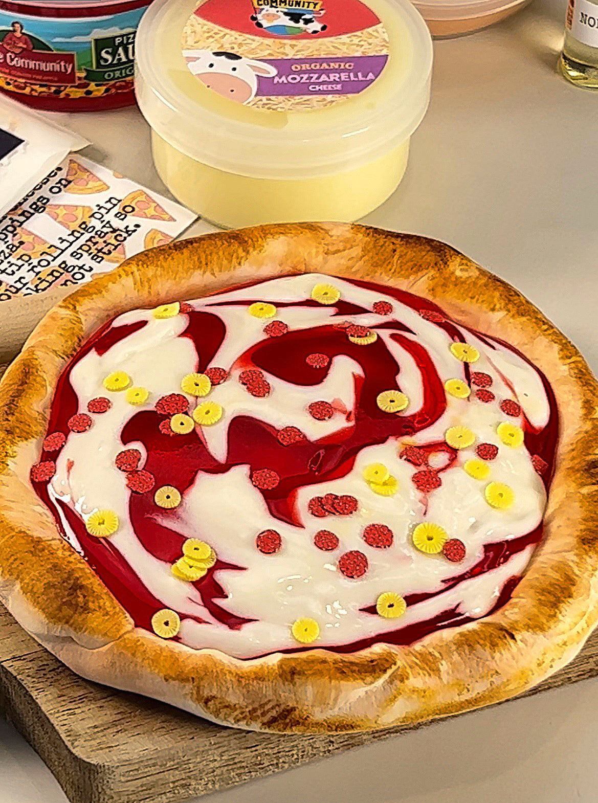 Slime Baking Kit-Pineapple Pizza Kit