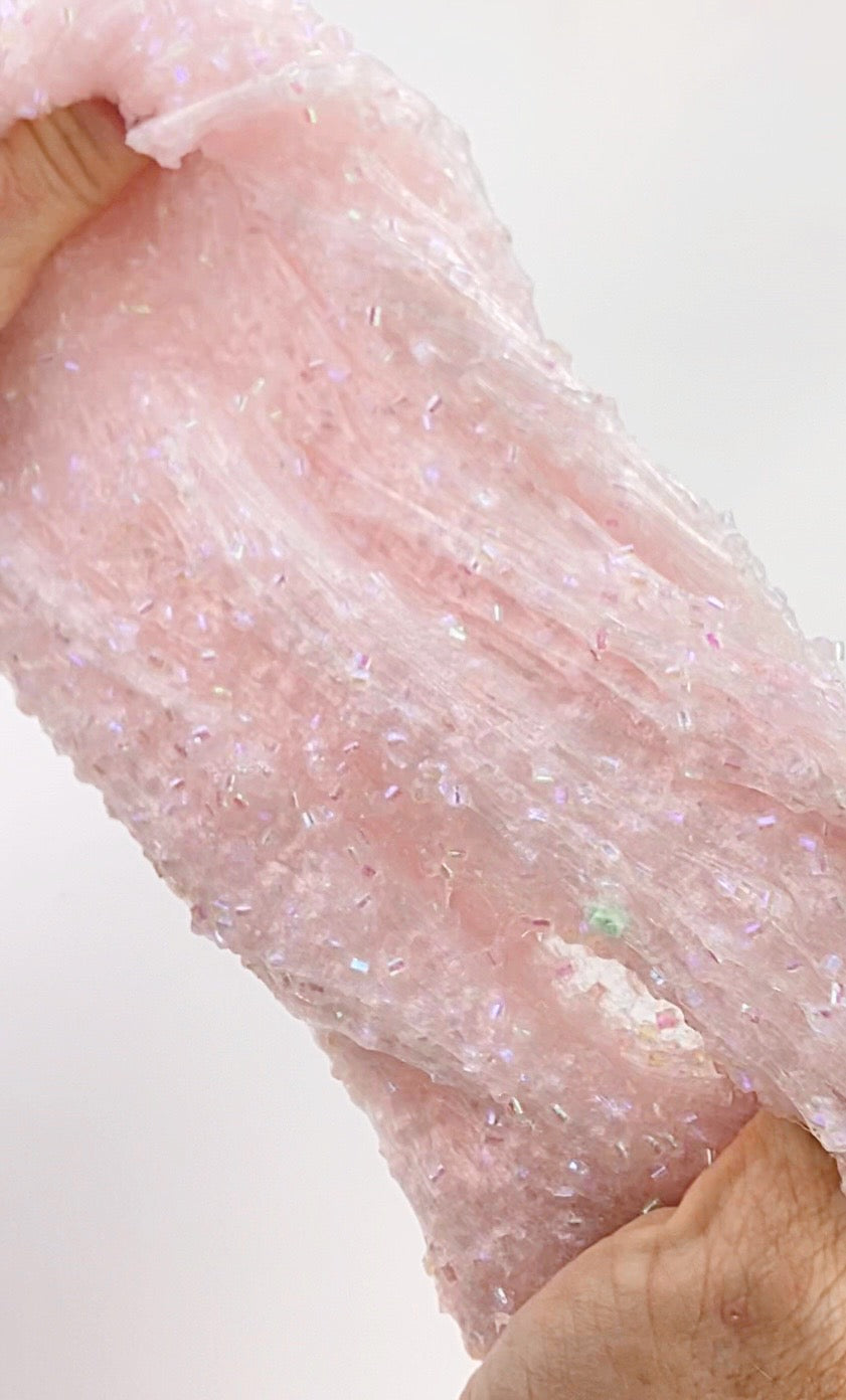 Chubs Jelly Bingsu Bead Slime Crunchy Slime 6 oz. Jar