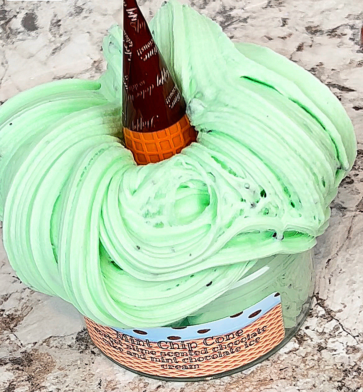 Mint Chocolate Cone
