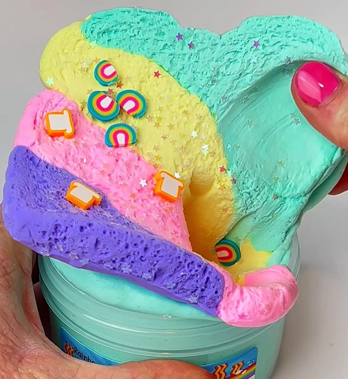 Rainbow Toast