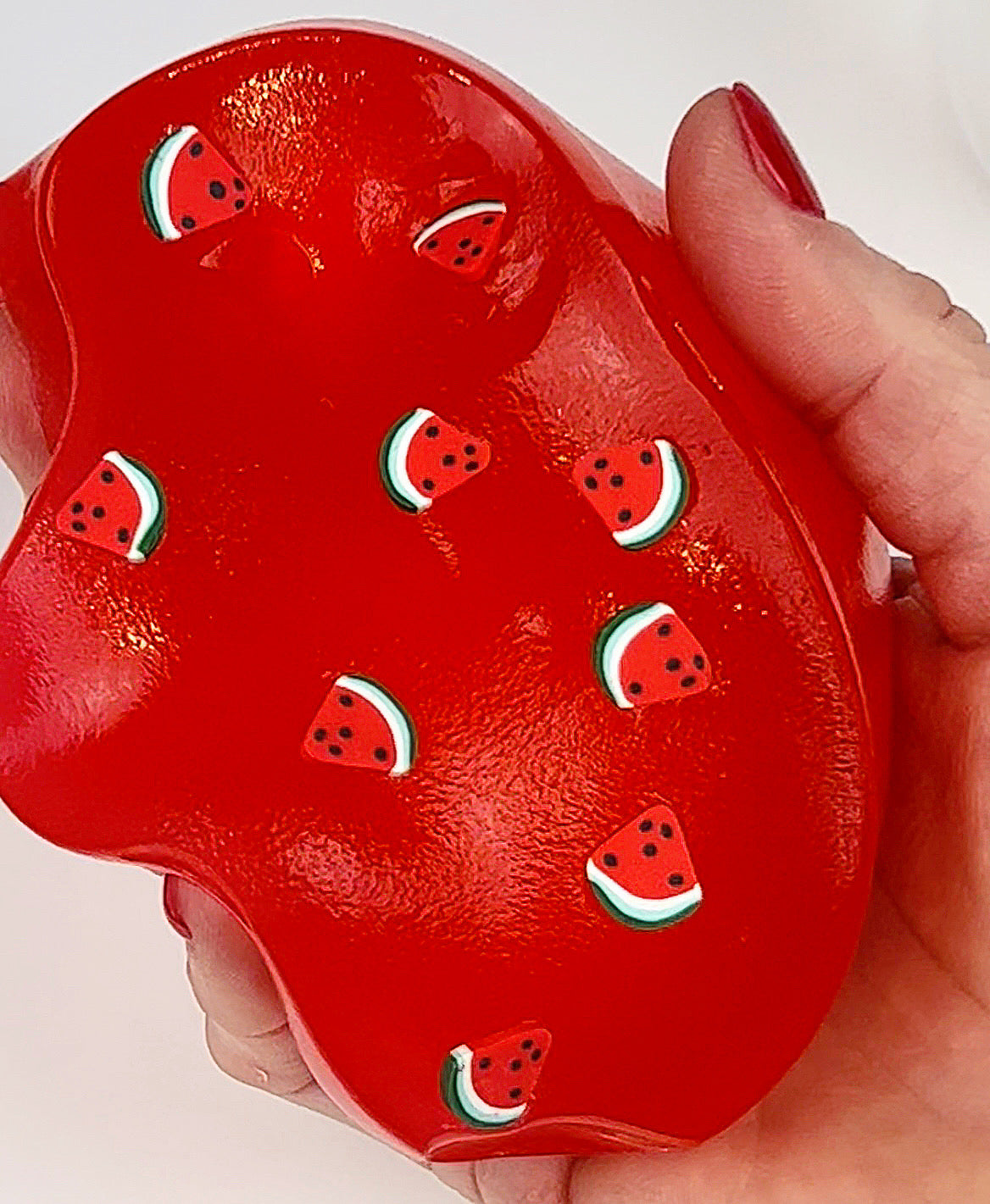 Watermelon Gummy Cubes