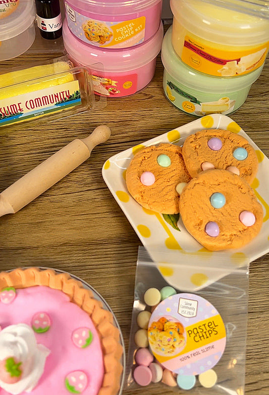 Slime Baking Kit-Pastel Chip Cookie Kit