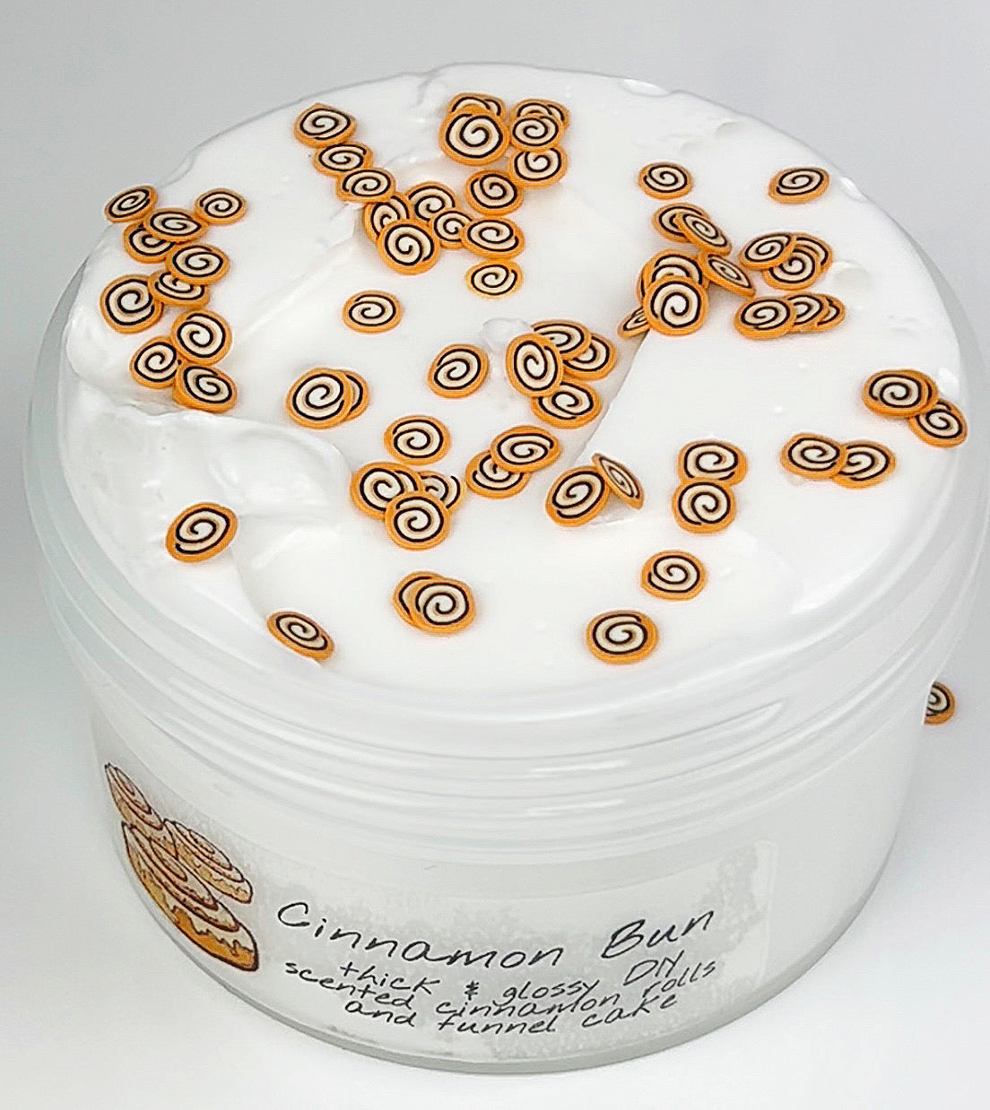 Slime Cinnamon Bun DIY Slime