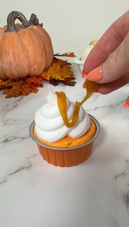 Slime Baking Kit-Pumpkin Caramel Cupcake