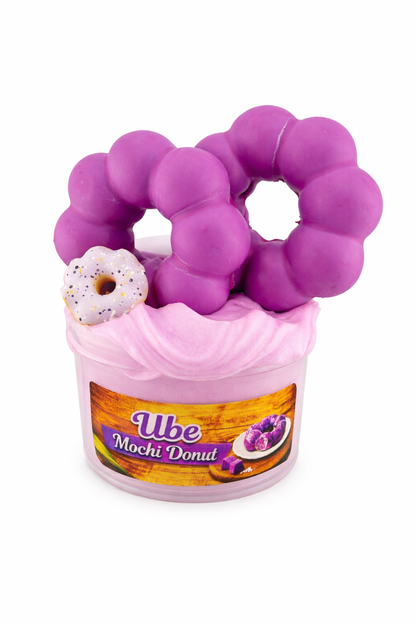 Ube Mochi Donuts