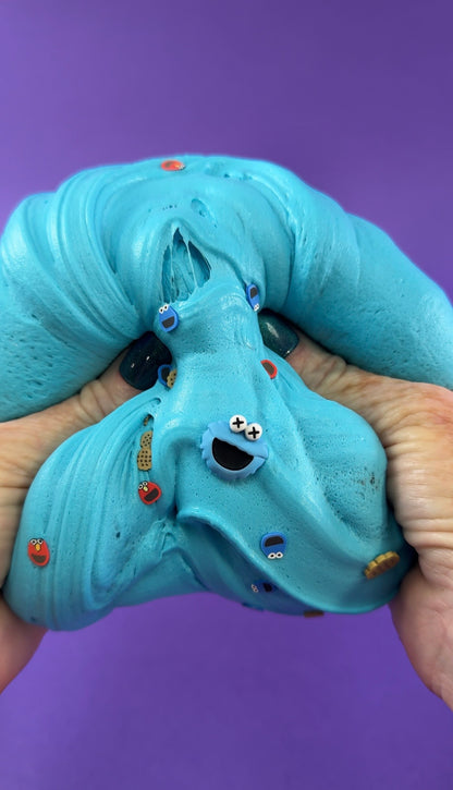 Cookie Monster Cake Shake