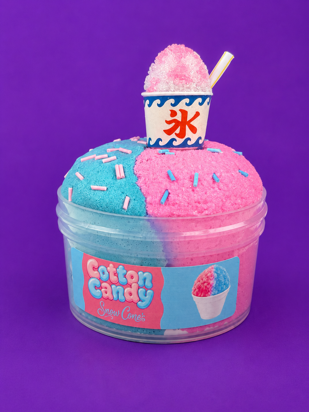 Cotton Candy Snow Cone