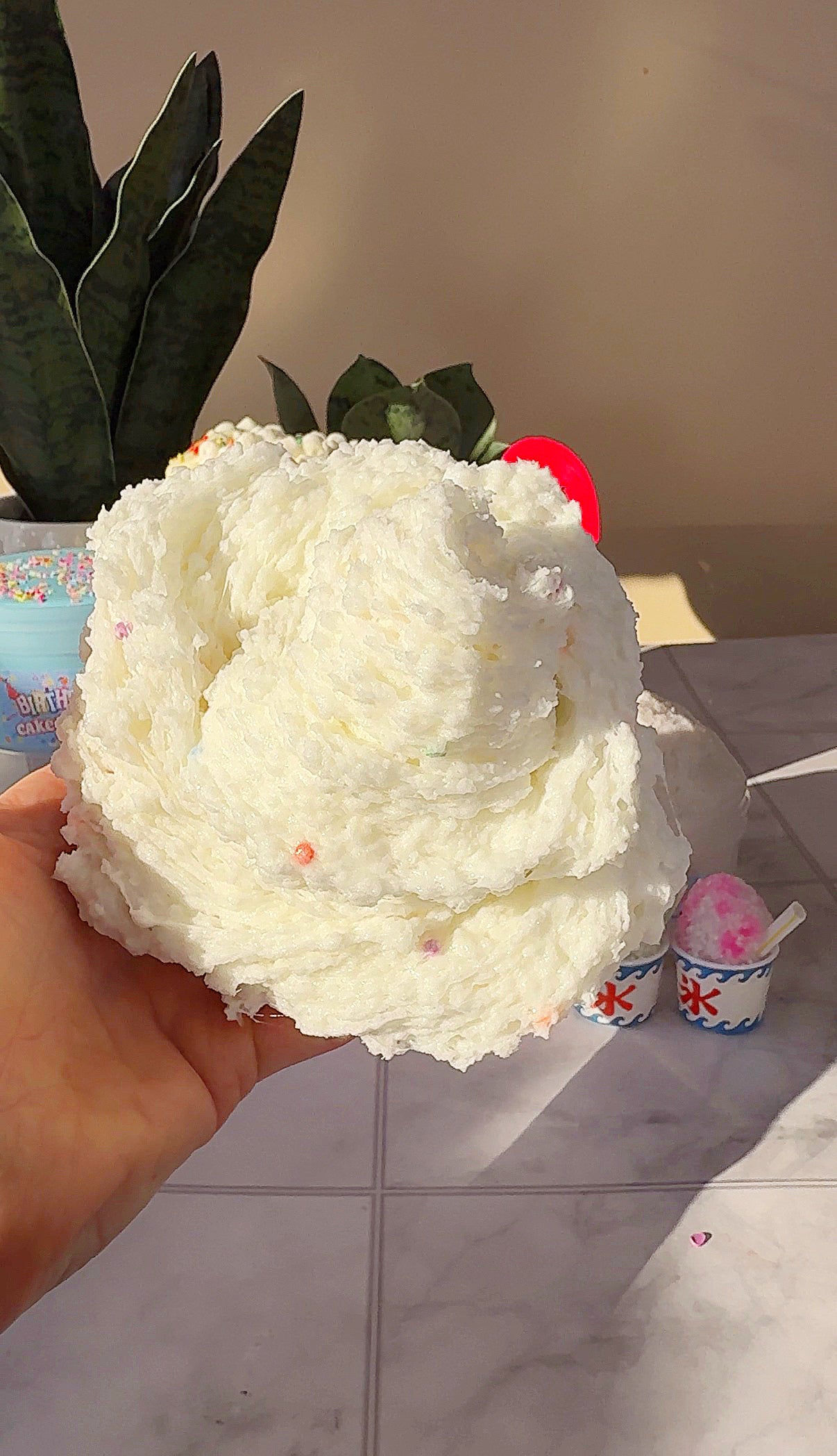 Birthday Cake Ice Cream Sticks