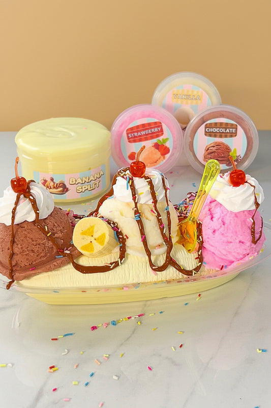 Slime Baking Kit-Banana Split Kit