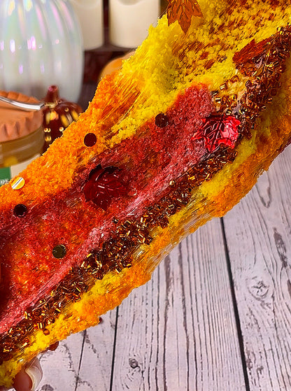 Crushed Fall Leaves