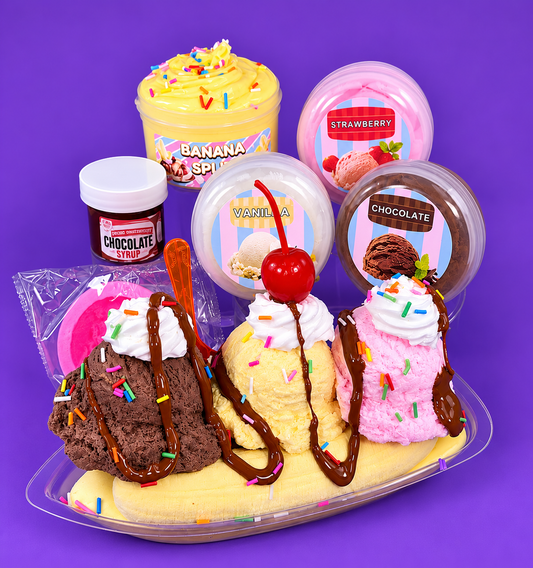 Slime Baking Kit-Banana Split Kit