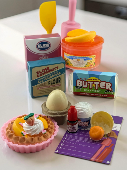 Slime Baking Kit-Peach Pie Kit