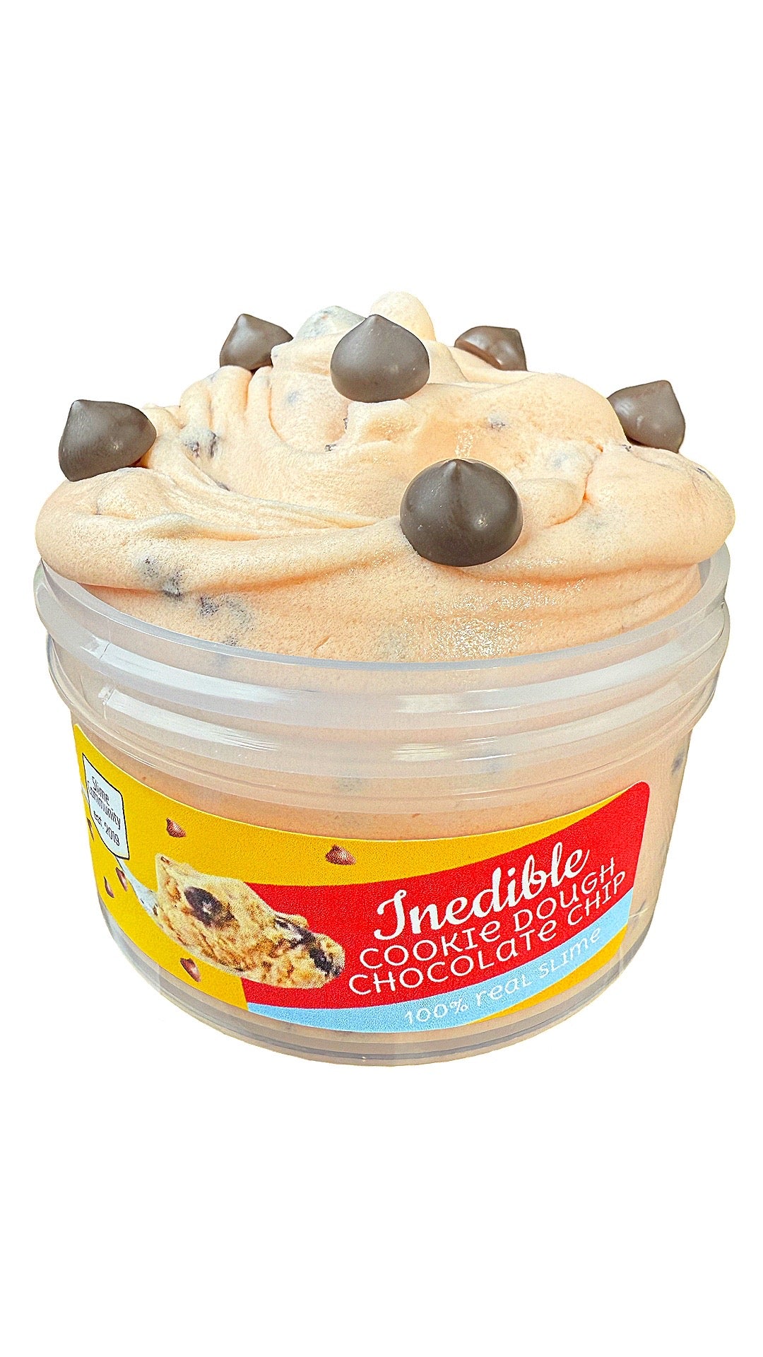 Inedible Cookie Dough-Chocolate Chip