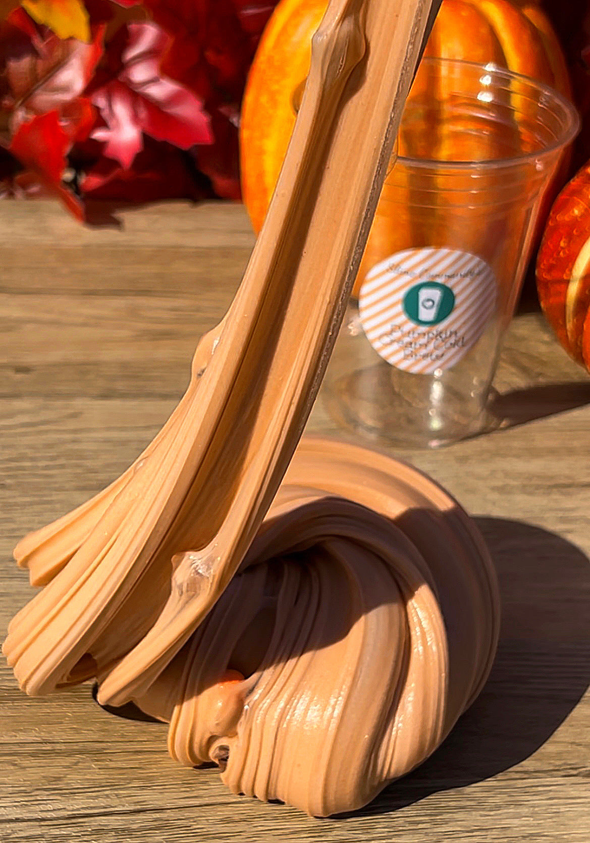 Pumpkin Cream Cold Brew Kit-A slime DIY set