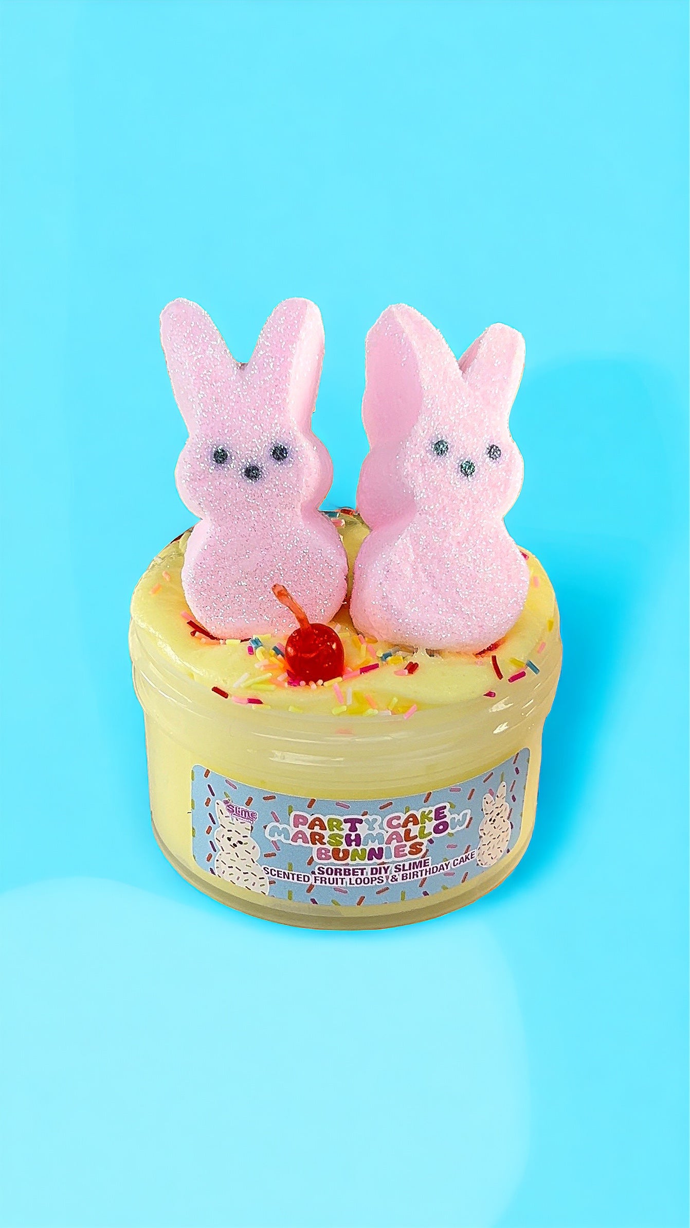 Party Cake Marshmallow Bunnies