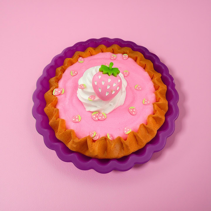 Slime Baking Kit-Strawberries & Cream Pie