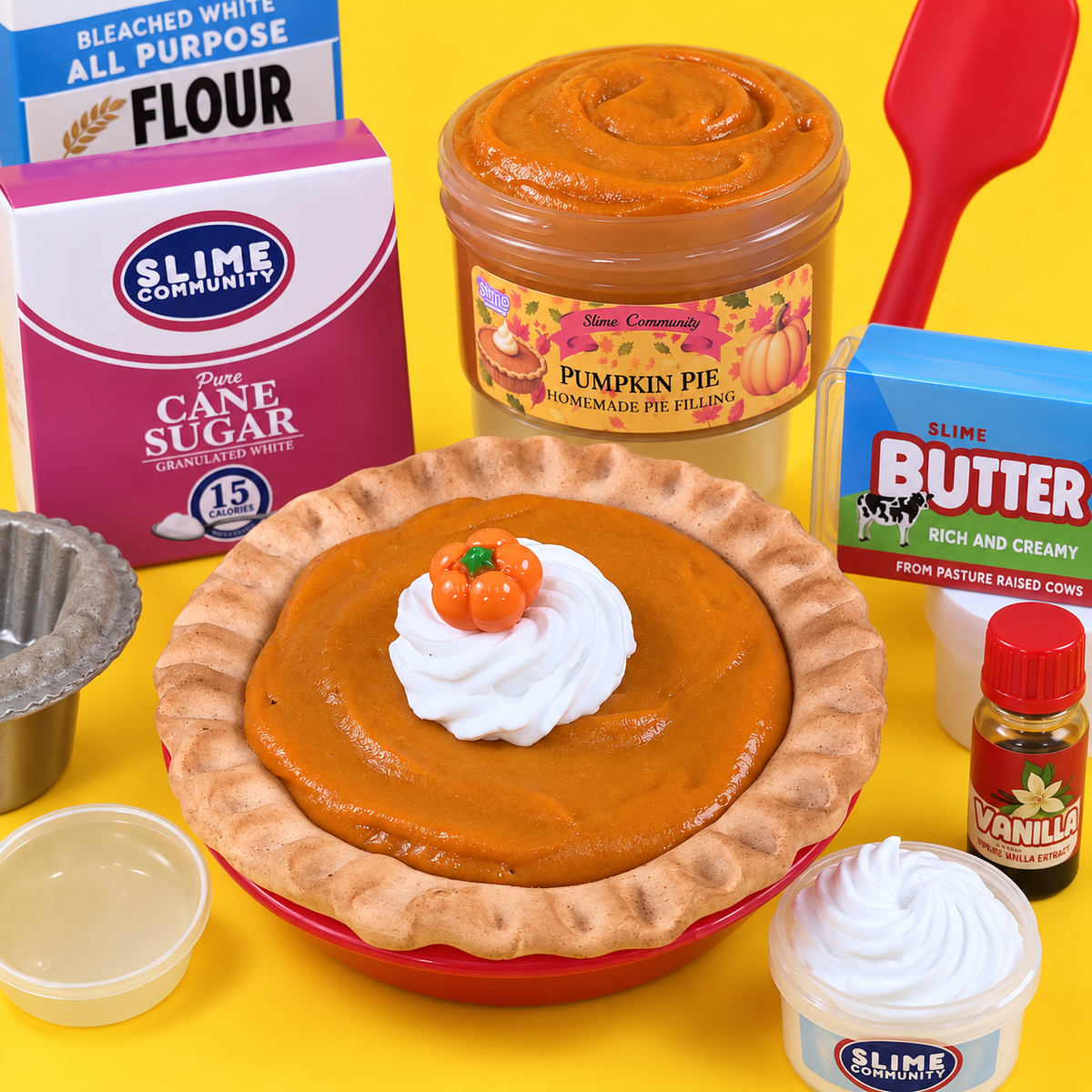 Slime Baking Kit-Pumpkin Pie Kit
