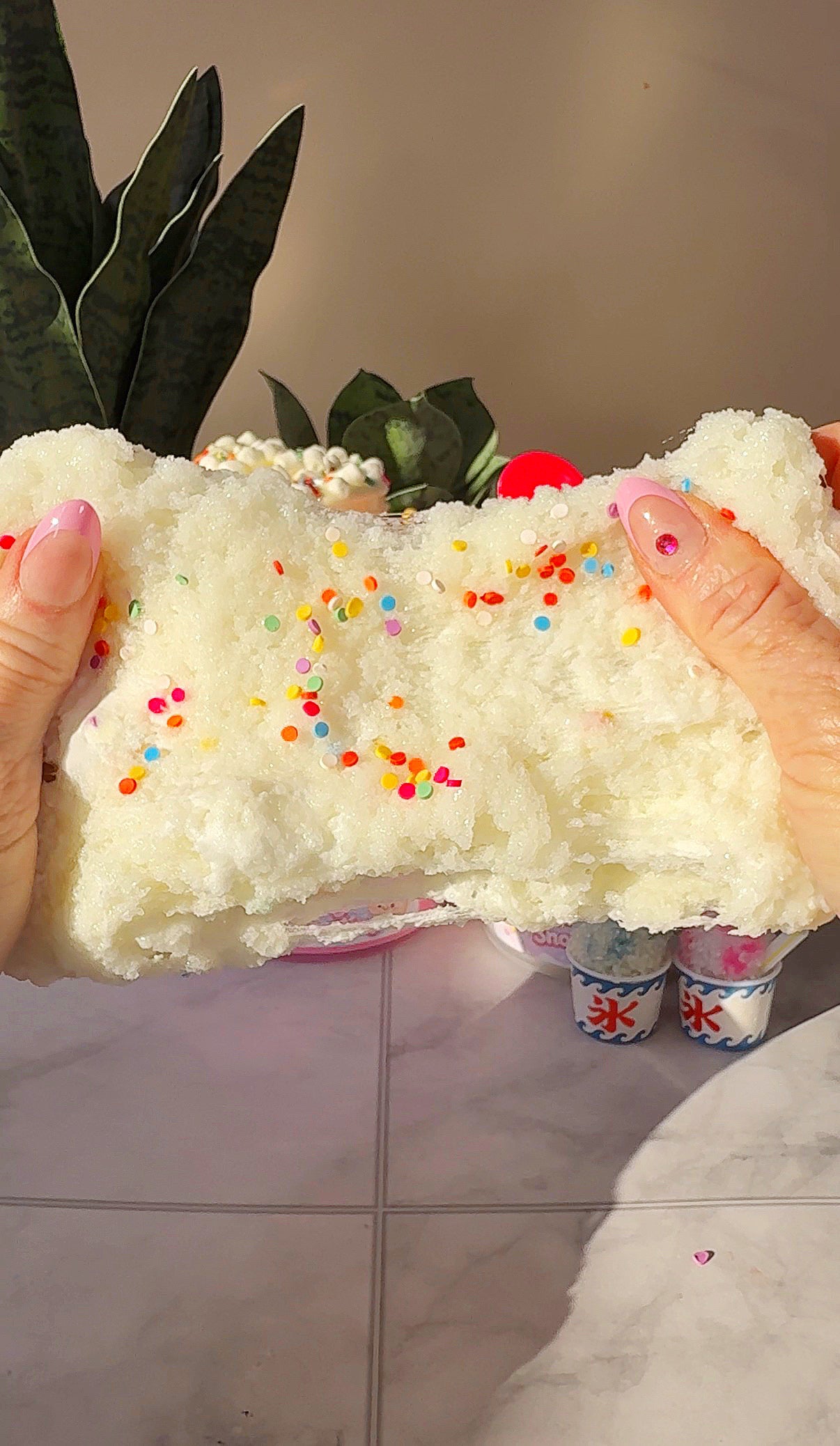 Birthday Cake Ice Cream Sticks