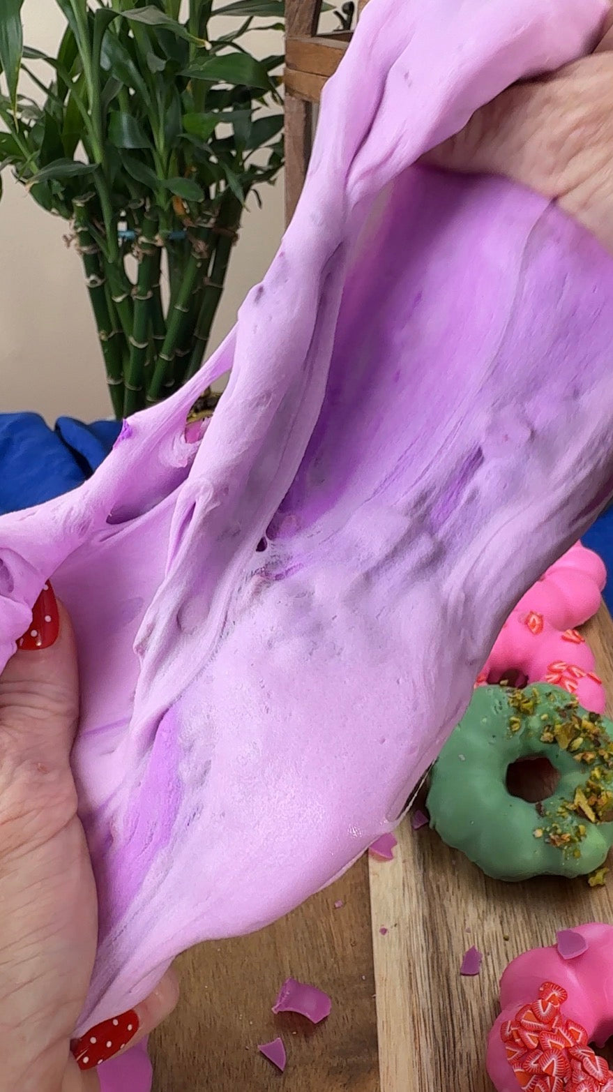 Ube Mochi Donuts
