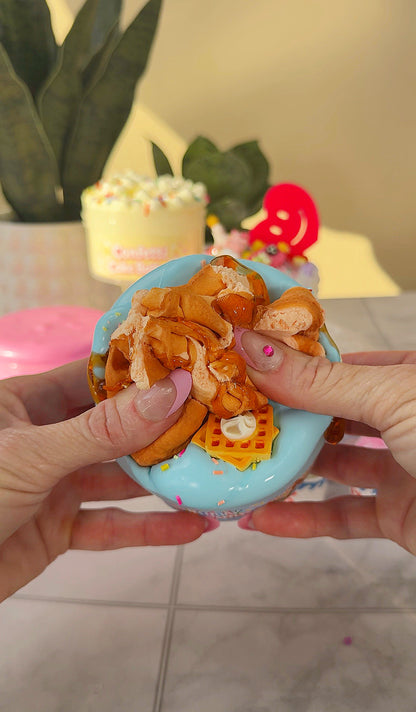 Birthday Cake Waffles