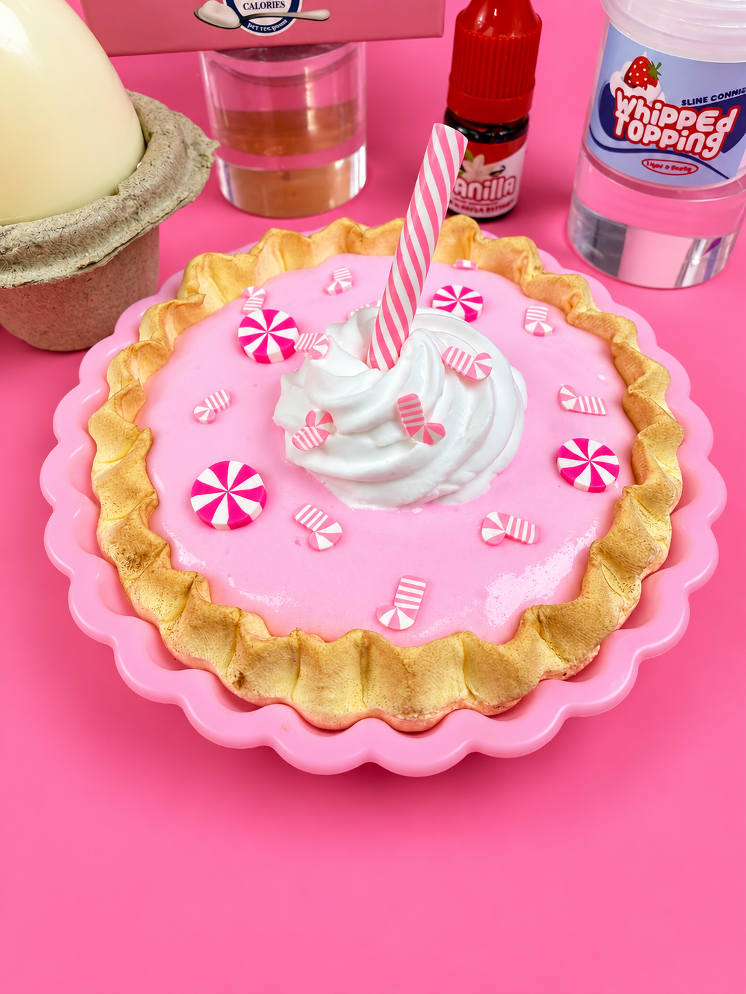 Slime Baking Kit-Pink Peppermint Pie
