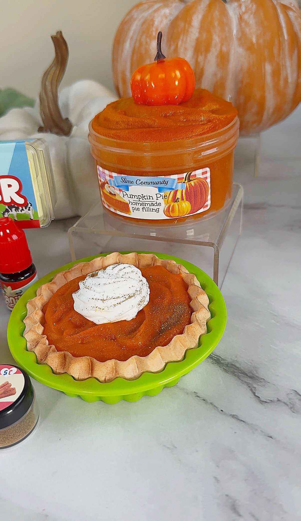 Slime Baking Kit-Pumpkin Pie Kit