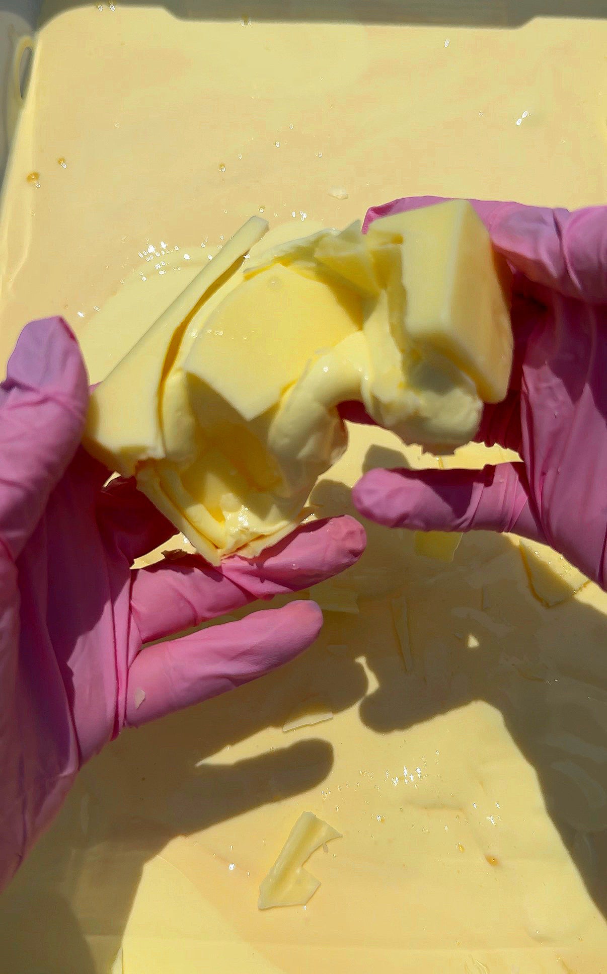 Wax Coated Butter