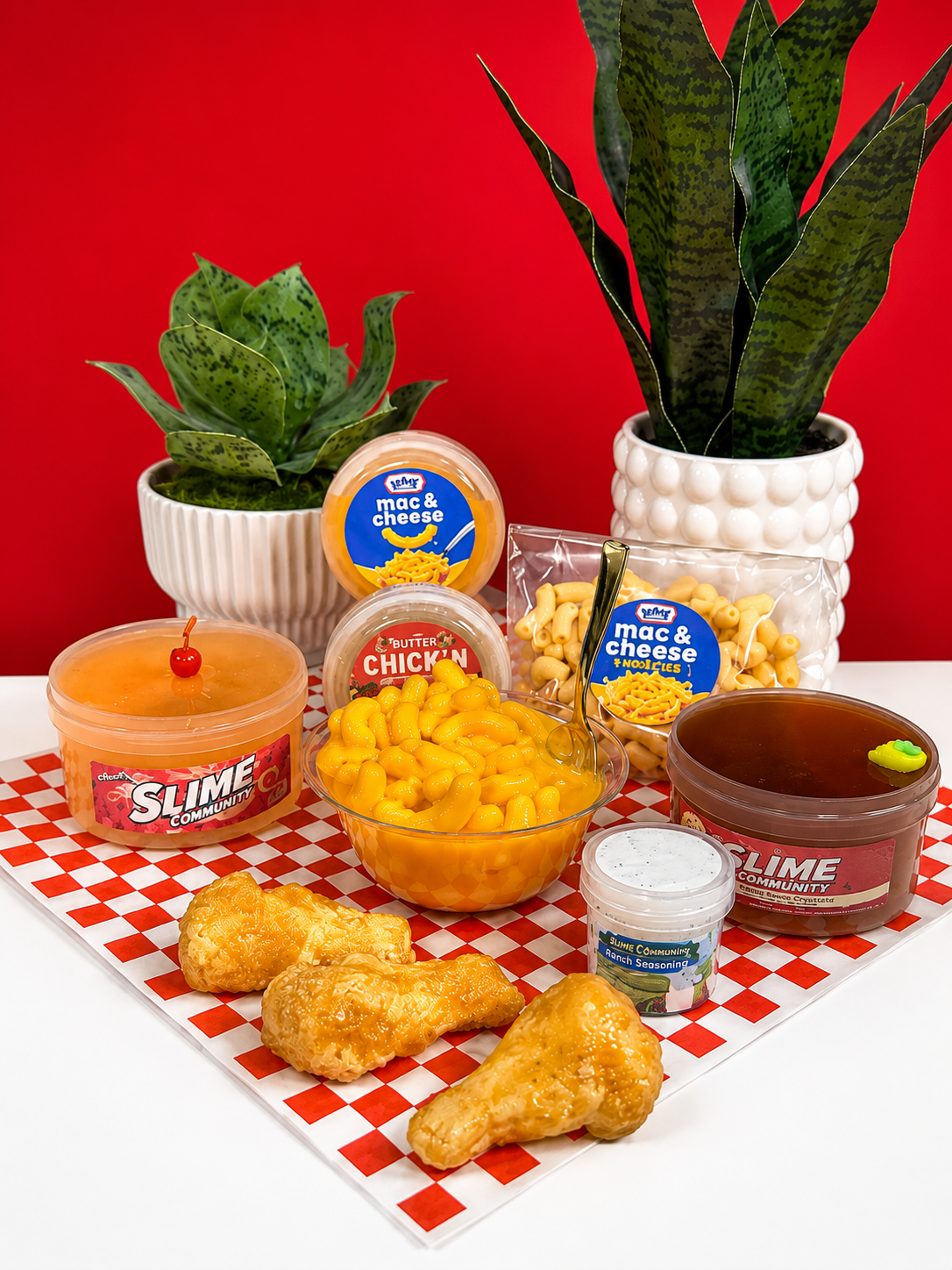 Slime Baking Kit-Mac & Cheese and Chicken Wings