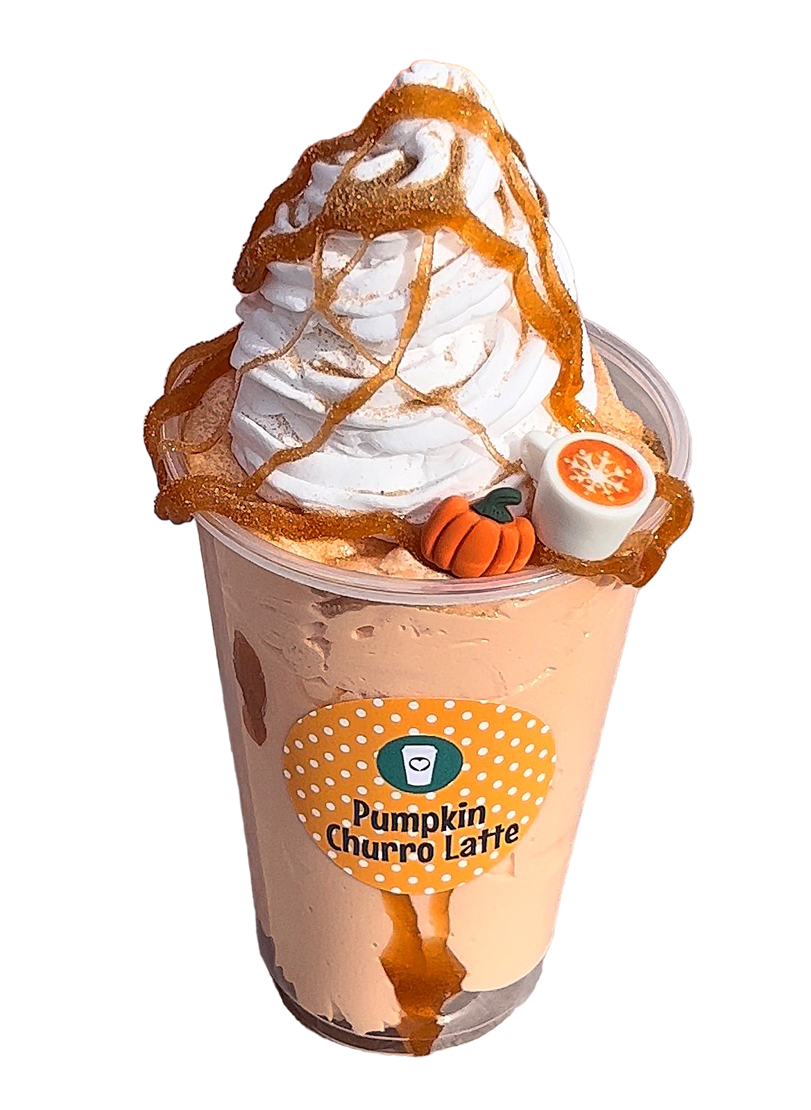 Pumpkin Churro Latte-a DIY slime kit