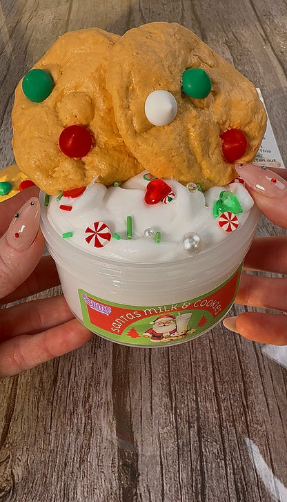Slime Baking Kit-Santa’s Milk and Cookies Kit
