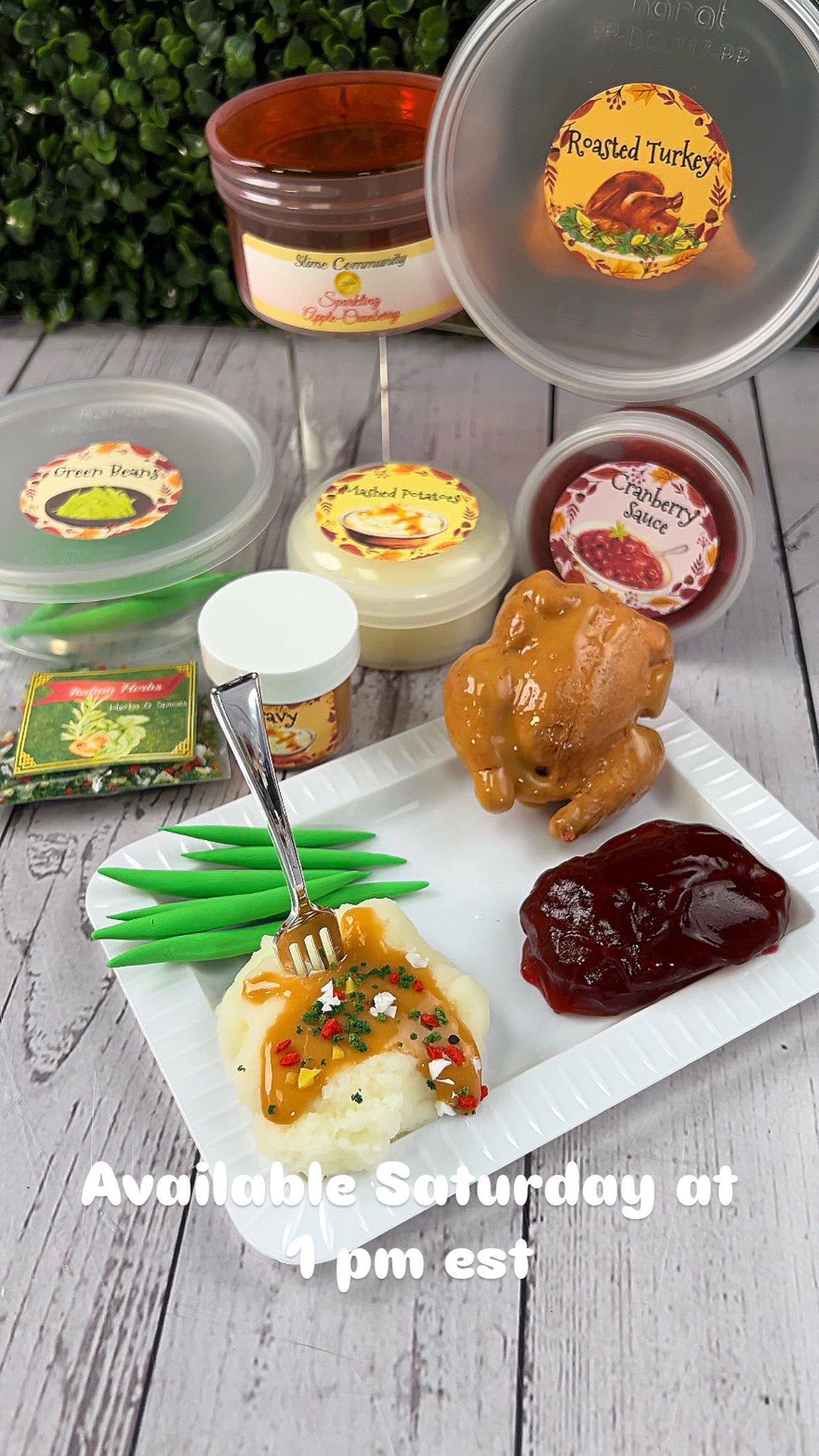 The Holiday Slime Baking Kit Duo