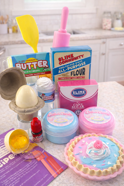 Slime Baking Kit-Cotton Candy Cream Pie