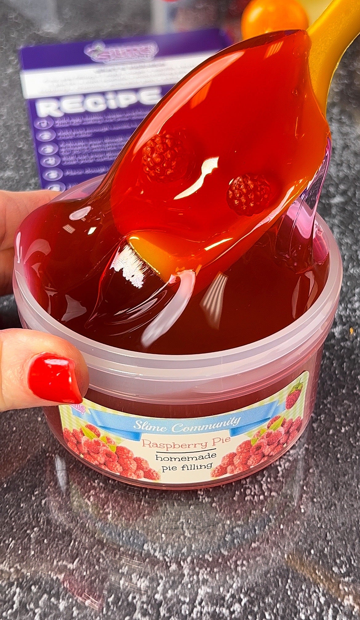 Slime Baking Kit-Raspberry Pie
